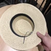 Summer handcrafted wide-brimmed and flat-brimmed socialite hats by Instagram influencers, sunshade and sun protection, vacation beach straw hats for children Application Scenario